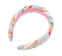 SOIMISS Bandeau Femme Cheveux Fil Coloré Antidérapant Doux Et Chic Pour Usage Quotidien Et Lavage Visage