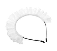 SOIMISS Bandeau Lolita en Dentelle Douce Accessoire de Soubrette Kawaii pour Cosplay Fêtes Déguisements Maquillage ou Lavage Visage