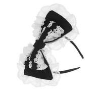 SOIMISS Bandeau Nœud Dentelle Accessoires Cheveux Lolita Sérigraphie Vintage Bandeau Coiffure Cosplay Mariage Fête