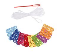 SOIMISS Bannière Mexicaine Day Of The Dead Feutre Non Tissé Décor Suspendu pour Fête Fiesta Carnaval Accessoire Photo Festif et Décoration Anniversaire