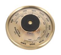 SOIMISS Baromètre Portable Thermomètre et Hygromètre Analogiques Diamètre 90 MM Indicateur Climatique Multifonction pour Maison Bureau et Environnement Intérieur