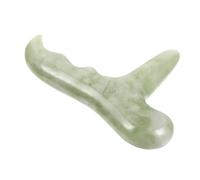 SOIMISS Bâton De Massage En Jade Traditionnel Triple Fourche Bâton D'acupuncture Et D'acupression Outil De Massage Des Pieds Bien-être Réflexologie Détente Musculaire