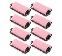 SOIMISS Bigoudis auto-adhésifs Kit De Permanente En Mousse 8 Pièces 3,5 Cm Pour Cheveux Courts Et Longs Bouclés Sans Dommage Coiffure à Dormir Pour Hommes Et Femmes Usage Domestique