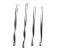 SOIMISS Blinds Shades Telescopic Rod Adjustable Stainless Steel Push Pull Wand for Elderly Children Attic Sunroom Window Accessory