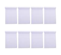 SOIMISS Bloc-Notes Juridiques Lignés Format A5 Lot de 8 Carnets Blancs Détachables 400 Feuilles à Lignes pour Prise de Notes Professionnelle Bureau École et Réunions Juridiques