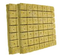SOIMISS Blocs Nutritifs pour Semis Hors Sol Bouchons Grow Cubes 40x40x40 Mm 98 Pièces Milieu De Culture Léger Et Perméable pour Propagation Plantes Jardinage