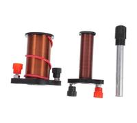 SOIMISS Bobine Solénoïde Denseignement Cylindrique pour Expériences Physiques Matériel Pédagogique Délectromagnétisme Instrument de Laboratoire Scientifique