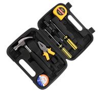 SOIMISS Boîte à Outils Complète Multifonction Renforcées Coffret Outils Maison avec Tournevis Marteau Pince Cutter pour Bricolage et Réparation