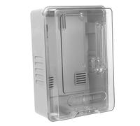 SOIMISS Boîte de Distribution Électrique Plastique Étanche avec Fenêtre Transparente Coffret Protection pour Installation Sécurisée Petite Boîte Jonction pour Usage Extérieur et Intérieur