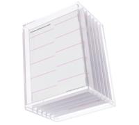 SOIMISS Boîte de Rangement Transparente pour Nail Art, Organisateur à 6 Niveaux en Acrylique, Étui pour Accessoires de Manucure, Présentation et Rangement pour Faux Ongles, Usage Salon