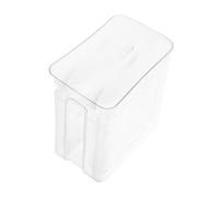 SOIMISS Boîte de Rangement Œufs Tiroir Double Compartiment Transparent avec Couvercle pour Réfrigérateur et Plan de Travail