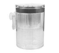 SOIMISS Boîte d'Élevage pour Aquarium Flottante en Acrylique Petit Modèle Incubateur pour Alevins de Guppy et Crevettes Isolation des Poissons Agressifs Bac de Reproduction pour