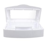 SOIMISS Boîte et Manucure Plastique de en Abs Outils Blanc Pratique Légère Salon Professionnelle