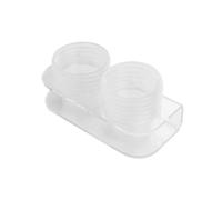 SOIMISS Bol Alimentation pour Reptiles Petit sans Aimant avec Bols Abreuvoir Pratique pour Tortues Lézards Grenouilles Et Animaux Terrariums Facile à Nettoyer Et Installer