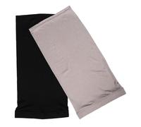 SOIMISS Bonnet De Nuit Pour Dreadlocks Et Cheveux Longs 2 Pièces Noir Et Gris En Tissu Respirant Tube Long Pour Femme Usage Sommeil Et Soins Capillaires