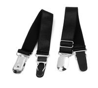 SOIMISS Boucle de Jarretière Réglable en Nylon et Métal pour Femmes, Style Ajustable, Haute Élasticité, Maintien Anti-Glissement, pour Bas Fins, Dimensions 1,9 X 1,9 CM