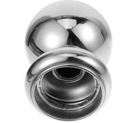 SOIMISS Boules de Rampe d'Escalier en Acier Inoxydable Creux 63 MM Embout Intégré pour Garde-Corps Intérieur Installation Rapide