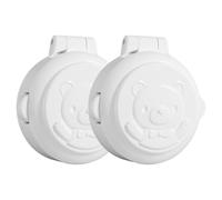 SOIMISS Bouton De Sécurité Enfant Pour Machine À Laver Protection Garçon Fille Bouton Lave Linge Verrouillage De Sécurité À Domicile 2 Pièces