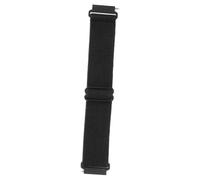 SOIMISS Bracelet Montre Nylon Noir Ajustable Élastique Remplacement pour Montres Connectées et Écouteurs Sans Fil Band Tressé Confortable et Respirant pour Homme et Femme