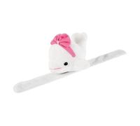 SOIMISS Bracelets à Claquer Doux Toucher et Confortable à Porter en Peluche Blanche Forme Baleine comme Articles de Fête pour Célébrations Enfantines