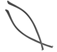 SOIMISS Branches de Lunettes de Remplacement Plastique Résistant Bras de Rechange Confortable pour Lunettes Kit Réparation Facile à Installer pour Hommes et Femmes Noire