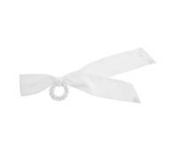 SOIMISS Bridal Hairband Wide Bowknot Elastic Hair Tie Soft Stretchy Wedding Headwear For Women And