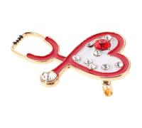 SOIMISS Broche Cœur Alliage Avec Décoration Pour Vêtements Et Sac à Dos Accessoire Brillant Pour Femme