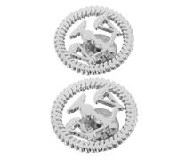 SOIMISS Broche D'avocat Balance Justice En Alliage Argenté, Épinglette Pour Costume Homme Et Femme, Lot De 2 Accessoires Formels Symboles D'équité Et Profession Juridique