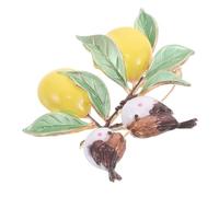 SOIMISS Broche Fruit Citron pour Femme Accessoire Épingle Châle Robe Sac à Dos Broches Fruits