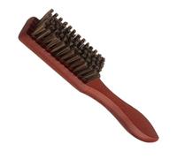 SOIMISS Brosse à Barbe Rétro Poils Souples en Nylon et Bois, Petite Taille, Démêlante et Douce, pour Hommes, Usage Personnel et Professionnel, Accessoire Coiffure Barbe Huile