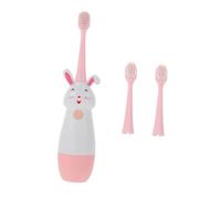 SOIMISS Brosse à Dents Électrique Garçon Fille Portable avec Têtes de Rechange Soins Bucco Dentaires Efficaces Design Simple pour Voyage et Usage Nettoyage Complet pour Garçon Fille
