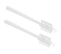 SOIMISS Brosses de Nettoyage Ménager en PP et Nylon Lot de 2 Blanches Brosse Souple pour Légumes et Espaces Entre Plaques, Cuisine et Fruits