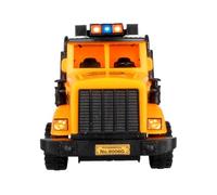 SOIMISS Camion Malaxeur Inertiel en Plastique Modèle de Camion de Construction pour Garçon et Filles Éducatif Précoce Véhicule D’Ingénierie Simulation Jeu Lumineux Couleur Aléatoire