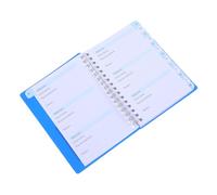 SOIMISS Carnet de Mots de Passe avec Index Alphabétique Organiseur Pratique et Sécurisé pour des Mots de Passe de et Reliure à Spirale pour Utilisation Facile