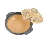 SOIMISS Casserole Céramique Résistante Chaleur pour Mijoté Multifonctionnel Pot pour Cuisson et Plats Mijotés Maison