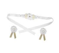 SOIMISS Ceinture pour Grossesse Ceinture Maternité Légère et Respirante Soutien Dorsal Confortable pour Futures Mamans Accessoire Élégant pour Shower et Événements Prénataux