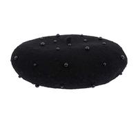 SOIMISS Chapeau Beret Perles pour Fille Casquette Garçon Fille Élégante Et Confortable Accessoire Hiver pour Sorties Et Voyages