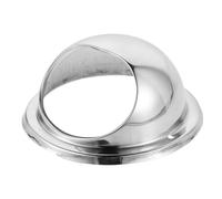 SOIMISS Chapeau De Cheminée Rond Acier Inoxydable Pour Système Extraction De Cuisine Et Ventilation Extérieure Pare-pluie Et Protection