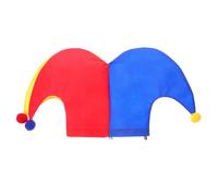 SOIMISS Chapeau De Tête Femme Clown Performance Drôle Halloween Carnaval Hommes Mini Costume Farfelu Chapeaux De Paille Adultes Fête Méchant Accessoire Farce Hilarant Fou