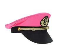 SOIMISS Chapeau Marine Chapeau Steampunk De Marin De Rave De Voile De Capitaines De Mer De Pirate Femme De Bateau Coton