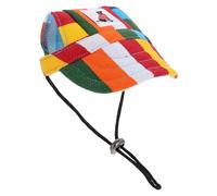 SOIMISS Chapeau pour Chien en Polyester Respirant Sangle Réglable, Casquette de Soleil Adorable pour Usage Extérieur et Quotidien, Protection Légère et Confortable