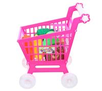 SOIMISS Chariot de Courses pour Garçon Fille Simulation Réaliste avec Poignée Facile à Saisir et Roues Lisses pour Apprendre à Marcher et Développer Motricité Cadeau Éducatif pour Filles