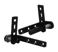 SOIMISS Charnières Battantes à Fermeture Automatique en Acier Inoxydable 304, Paire pour Porte de Saloon Double Battant, Petite Taille pour Épaisseur 16 Mm, Charnières Invisibles Robustes