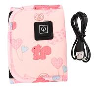 SOIMISS Chauffe-biberon USB Portable avec Isolation Thermique Réglable Vitesses Couverture Chauffante pour Biberon Chauffe-lait Mobile pour Garçon Fille Garçon et Fille Couleur Aléatoire