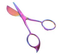SOIMISS Ciseaux de Précision pour Tissus Outil de Coupe pour Tapis Tuftés et Appliqués Ciseaux Acier Inoxydable pour Découpe de Peluches Formes
