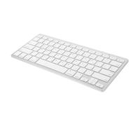 SOIMISS Clavier sans Fil Ultra-Fin à Membrane avec Support Hébreu Clavier Léger et Silencieux pour Ordinateur Portable Bureau
