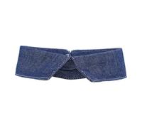 SOIMISS Col Amovible en Denim pour Femme, Accessoire Élégant et Détachable, pour Accompagner les Pulls et Rehausser Votre Garde-robe Style