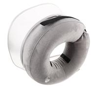 SOIMISS Collerette Gonflable pour Chien et Chat Protection Douce PVC Anti-léchage pour Cicatrisation Colerette Réglable Confortable pour Chiens Moyens et Grands Collier de Récupération