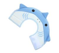SOIMISS Collier Elizabeth pour Chat et Chien, Collier Anti-léchage en Tissu Mesh et Éponge, Forme Requin, Lavable, Léger, Réglable, Après Chirurgie ou Blessure, pour Petits Chiens