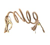 SOIMISS Corde Escalade pour Perroquets Gris et Grand Perroquet Jeu Suspendu pour Petits et Moyens Oiseaux Sécurisé pour Cage Anneau Suspendu Inclus